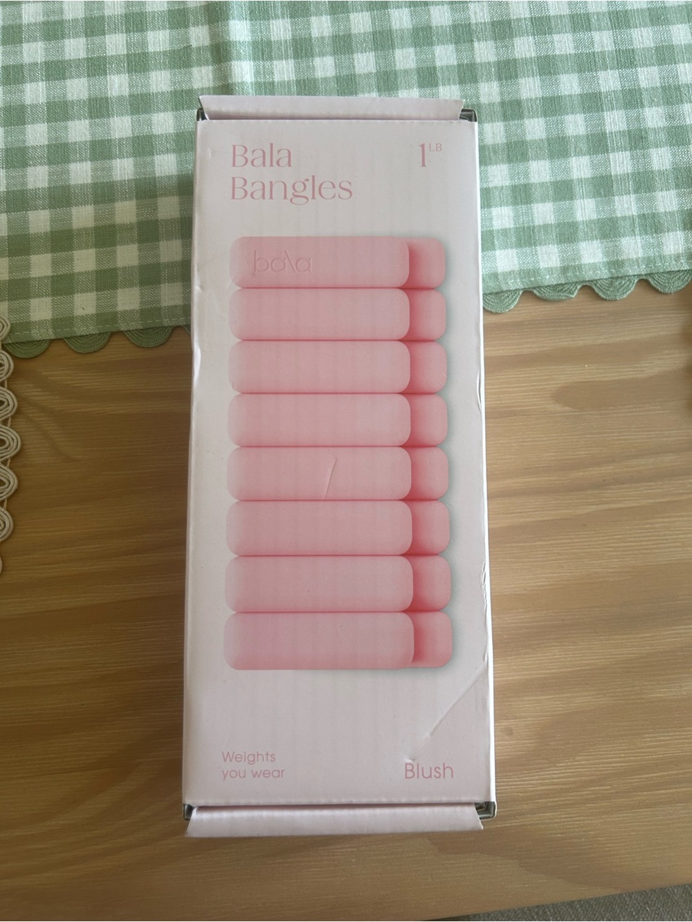 NWT Bala Pink Blush 1lb Bangle Wrist/Ankle Weights